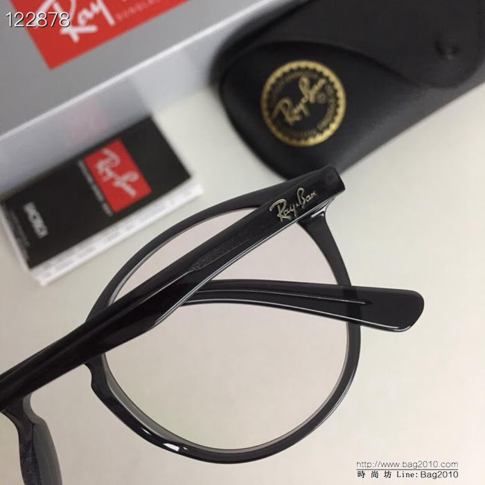 RAYBAN雷朋 眼鏡框 RB7075個性新款 大框圓款 板材商務休閒近視鏡  lly1325